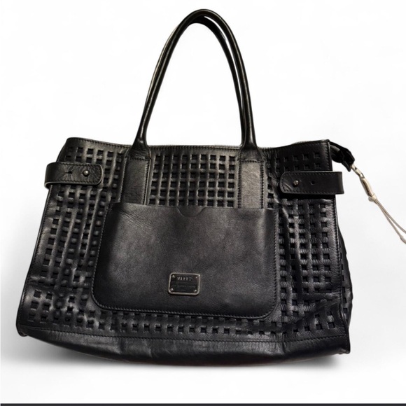 velez Handbags - Velez Leather Black Women's Handbag